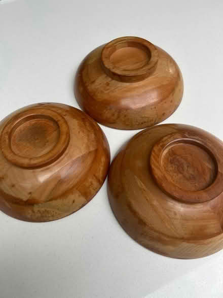 Photo of free 3 wooden bowls (Southport PR8) #2