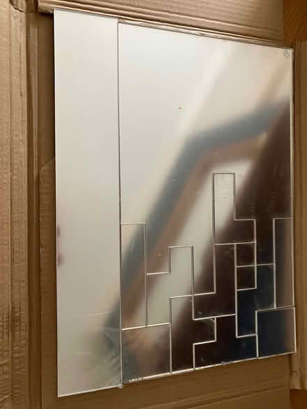 Photo of free Acrylic (plastic) mirror tiles jigsaw/ Minecraft style (Northfield Avenue area NN16) #1