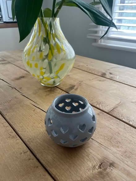 Photo of free Grey tea light holder (SW11) #1