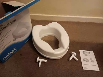 Photo of free Raised Toilet Seat 4" (Whitefield BL9 (Unsworth)) #1