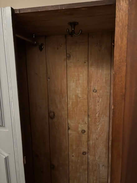 Photo of free Wooden wardrobe (Weston SK11) #4