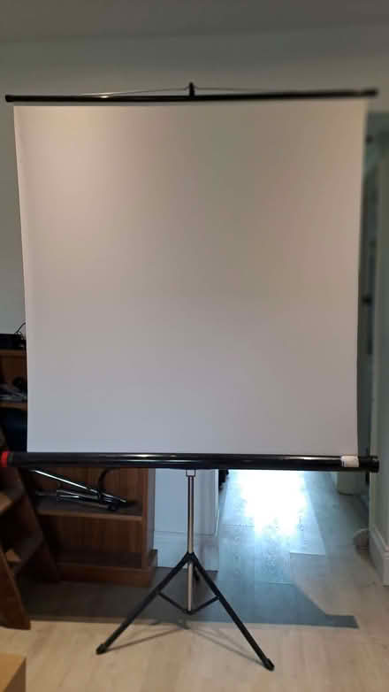 Photo of free Projector screen 4x4ft (Benson OX10) #1