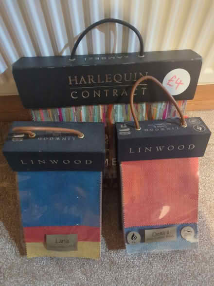 Photo of free Upholstery sample books (Bare, LA4) #1