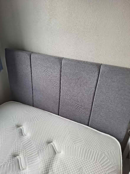 Photo of free Small double bed, headboard and mattress (Leckhampton GL53) #2
