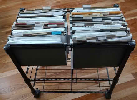 Photo of free Rolling file cart ((south) Central Park - Denver) #2
