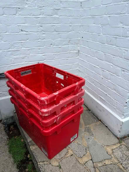 Photo of free Storage crates (Fulham) #1