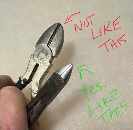 Photo of Diagonal pliers (Main/danforth) #1