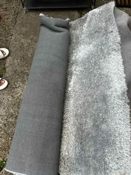 Photo of free Dunelm Large grey rug (Abingdon OX14) #1