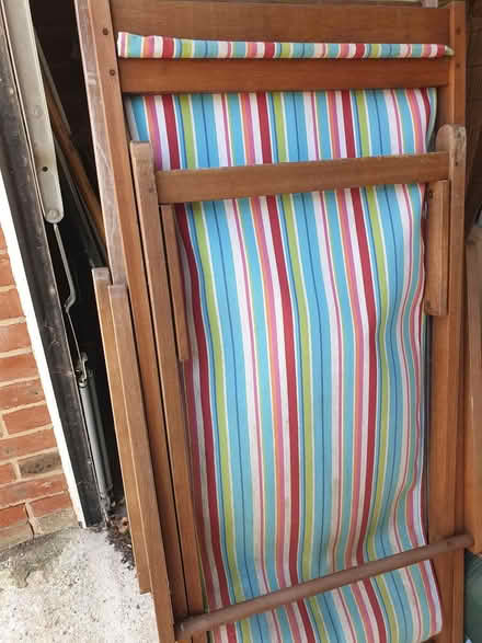 Photo of free Large deckchairs (PO18 Nutbourne, Chichester) #2