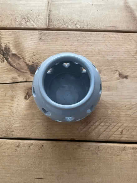 Photo of free Grey tea light holder (SW11) #2