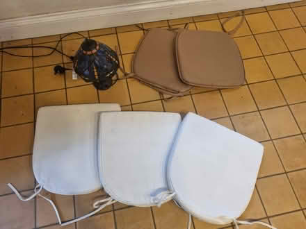 Photo of free Lamp and chair seats (Penzance - Tremithick Cross) #2