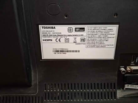 Photo of free Toshiba 24inch TV with DVD player (Murrow) #2