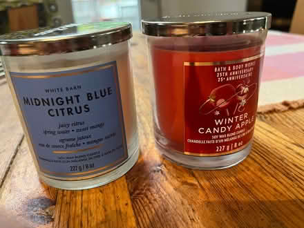 Photo of free Two new scented candles (Ottawa west) #1