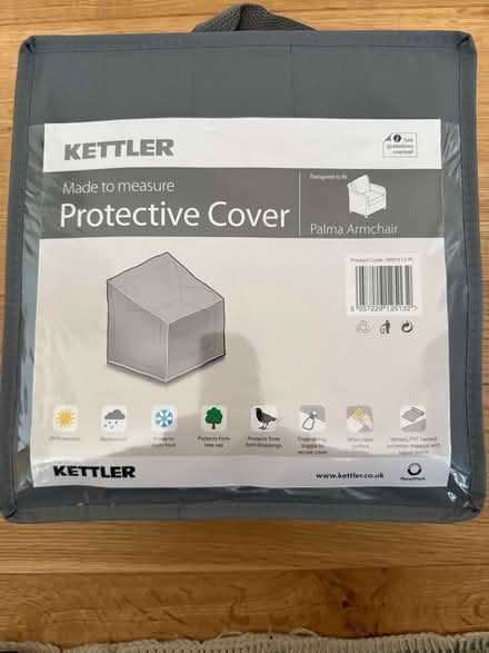 Photo of free 2 X Kettler Palma Armchair Protective Cover (Cutteslowe OX2) #1