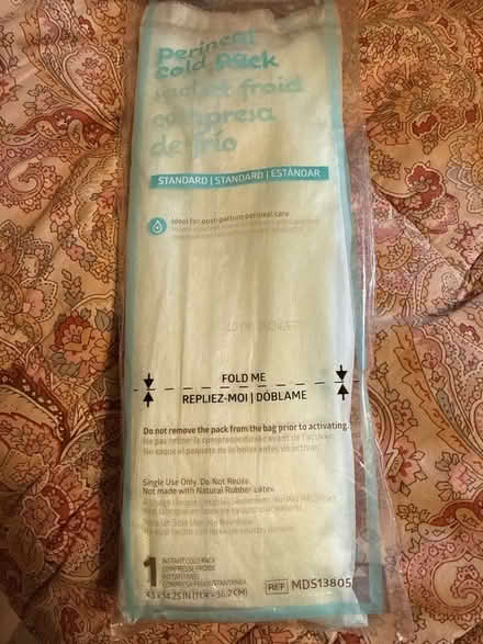 Photo of free Perineal cold pack- post-partum use (South Hingham near route 3) #2