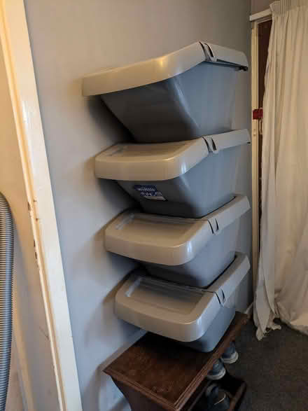 Photo of free Grey storage boxes (Whitemoor NG8) #1