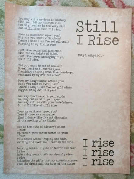 Photo of free Frameable poem (Kendal LA9) #1