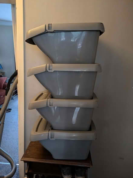 Photo of free Grey storage boxes (Whitemoor NG8) #2