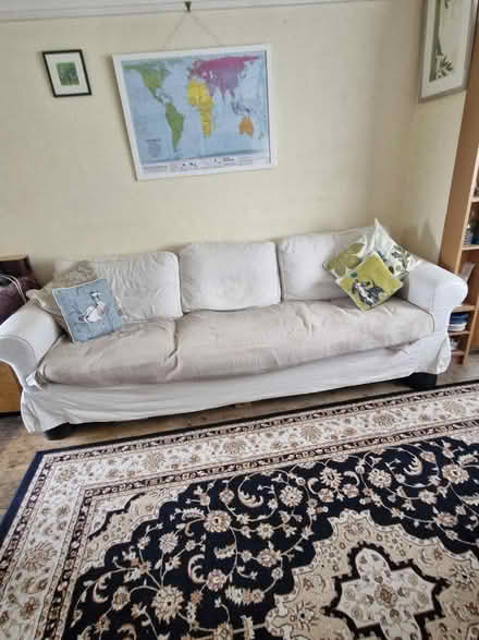 Photo of free 3 seater sofa (Selmeston BN26) #1