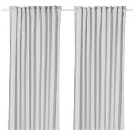 Photo of free Ikea curtains + curtain rod (E8) #1