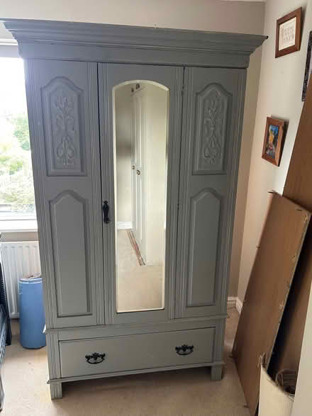 Photo of free Wooden wardrobe (Weston SK11) #3