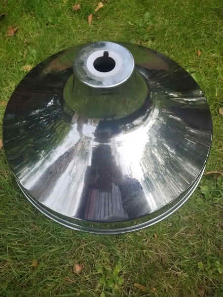 Photo of free Large industrial Chrome shade (Norwich NR7) #1