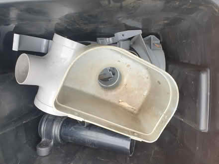 Photo of free Assorted grey gutter fittings (Chalford Hill GL6) #2