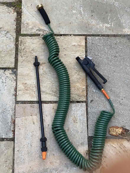 Photo of free Coil hose (Nr Fresh Pond & Mt Auburn Cem.) #1