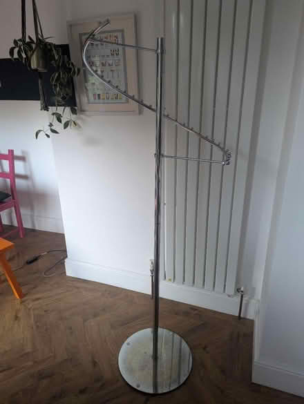 Photo of free Metal curved display rack (S13, Woodhouse) #1