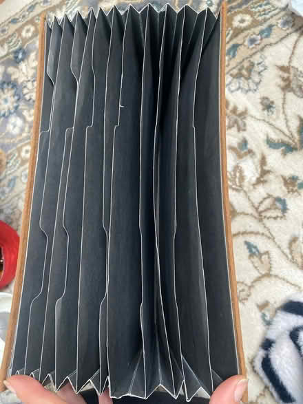 Photo of free Leather / velvet expanding file (N14 Oakwood Park) #2