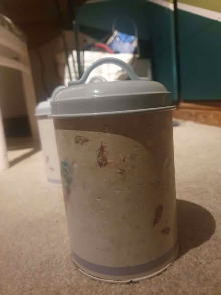 Photo of free Tea, coffee and sugar tins (Odd Down) #1