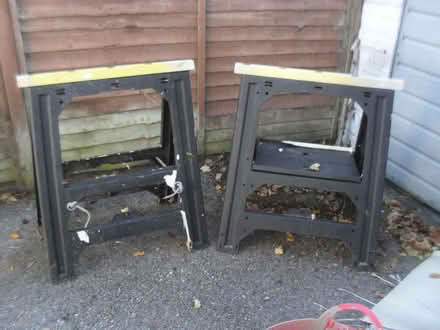 Photo of free Folding saw horses - pair (Seaford BN25) #1