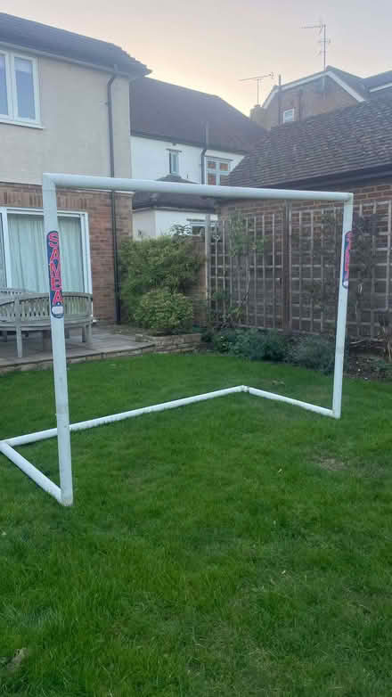 Photo of free Samba football goal post 6ft by 8ft (St Stephens AL3) #1