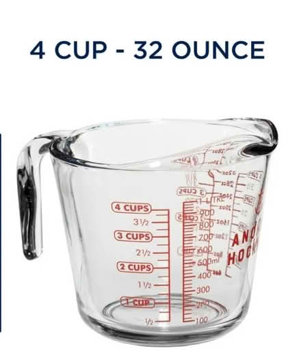Photo of 4 Cup Glass Measuring Cup (Upper East Side) #1