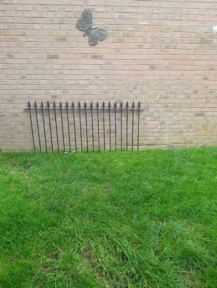 Photo of free Section of Steel Fencing (Northumberland Park NE27) #1