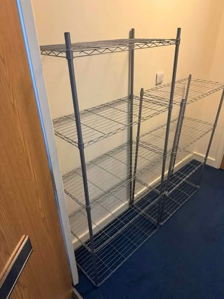 Photo of free Storage shelves 4 tier, and 3 tier (Bushey WD23) #2