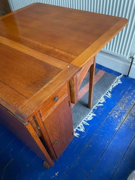 Photo of free Drop leaf table 150cm x 92cm (Heaton Chapel SK4) #1