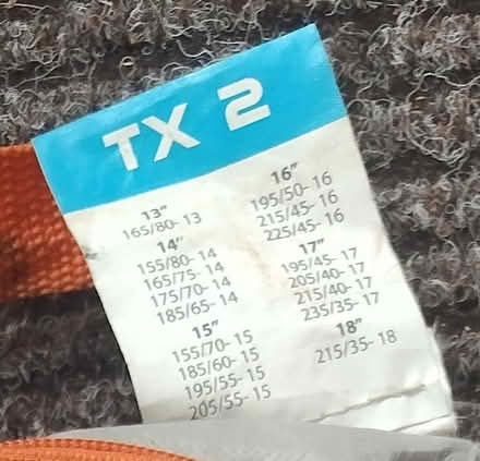 Photo of free Snow socks for medium cars (Belper DE56 1LG) #2