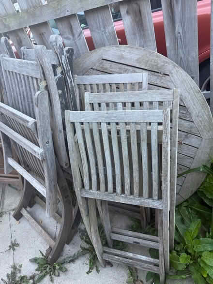 Photo of free Teak outdoor furniture (Lobley Hill, Gateshead, NE11) #1