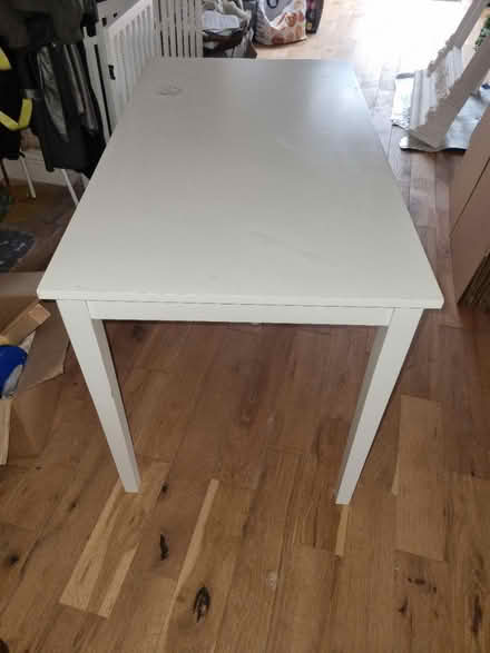 Photo of free White Table and 4 chairs (NW2) #3