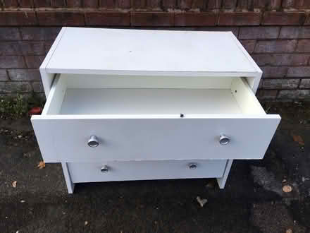 Photo of free White 3 Draw Child Size Furniture (Liverpool L6) #3