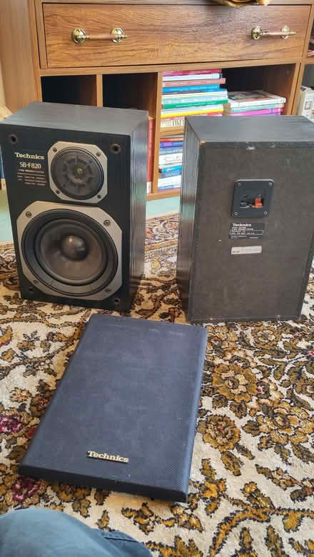Photo of free Pair of Technics speakers (Alston CA9) #2
