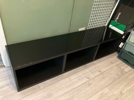Photo of free IKEA tv cabinet with glass top (Formby L37) #1