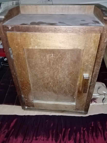 Photo of free Wooden bathroom cabinet (Tonbridge) #3