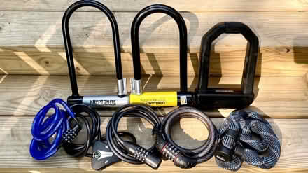 Photo of Bike lock (West Marina TN38) #1
