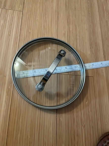 Photo of free 3 glass saucepan lids (Dufferin & Eglinton) #2