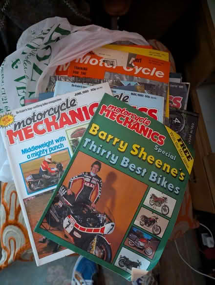 Photo of free Bag of old motorcycling magazines (Portslade by Sea BN41) #1