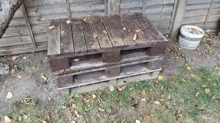 Photo of free 3 wooden pallets (South reading RG2) #1