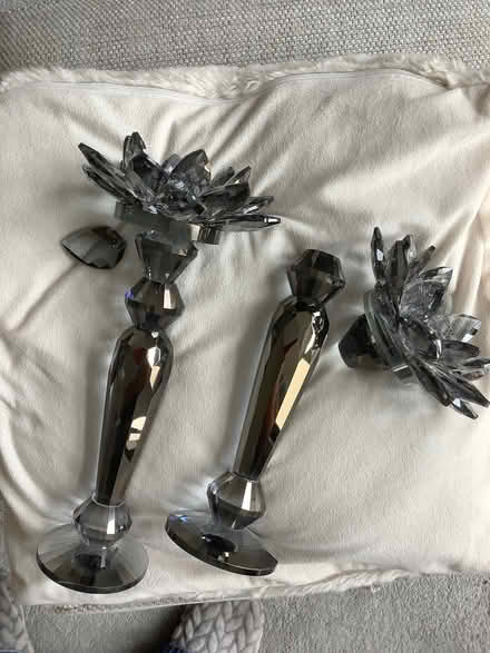 Photo of free Tall glass Tealight Candle Holders (Childwall L16) #1