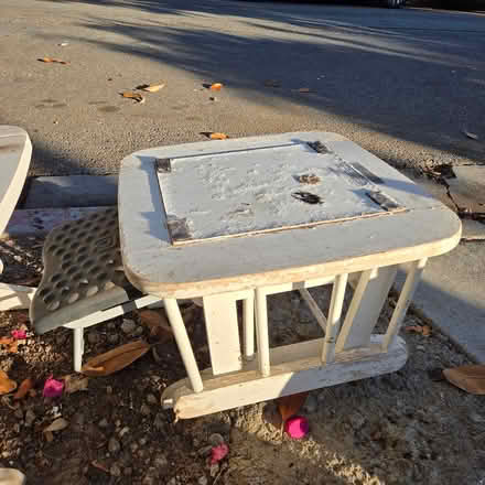 Photo of free Rocking Chair & Footstool (94041) #3